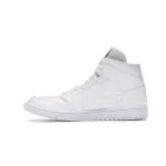 POP Jordan 1 Mid White Snakeskin, BQ6472-110