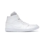 POP Jordan 1 Mid White Snakeskin, BQ6472-110