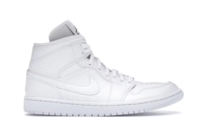 POP  Jordan 1 Mid White Snakeskin, BQ6472-110 02