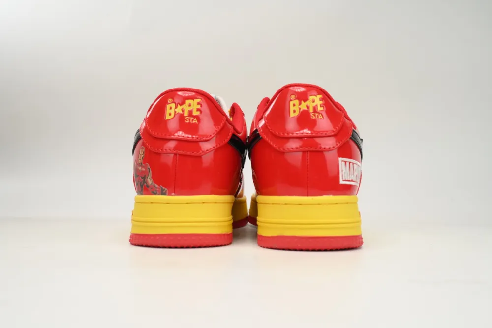 POP  A Bathing Ape Bape Sta Low Lron Man, 1I73-291-902