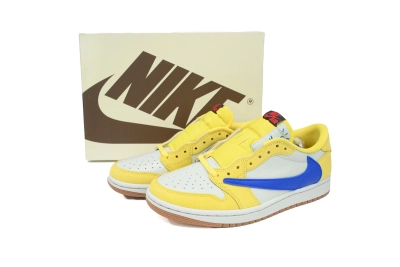 POP  Jordan 1 Retro Low OG SP Travis Scott Canary, DZ4137-700 02