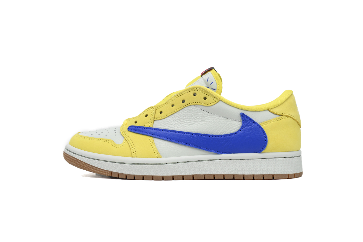 Jordan 1 Retro Low OG SP Travis Scott Canary, DZ4137-700