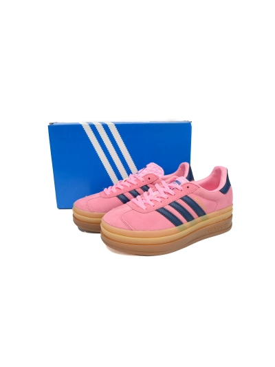 POP  adidas GAT Gazelle Bold Pink Brown Blue HO6122 02