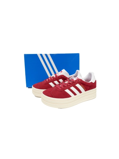 POP  adidas GAT Gazelle Bold Shadow Red White HQ6892 02