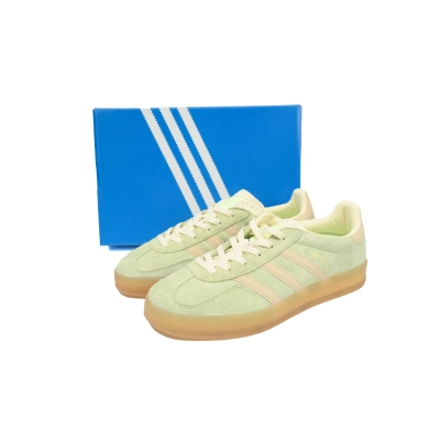 GET POP adidas GAT Gazelle Indoor Green Spark Almost Yellow IE2948  02
