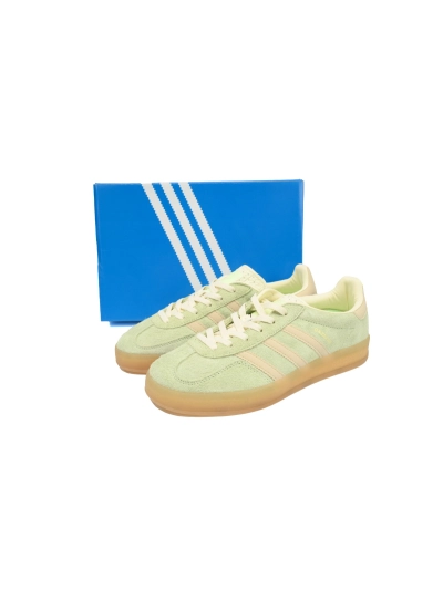POP  adidas GAT Gazelle Indoor Green Spark Almost Yellow IE2948  02