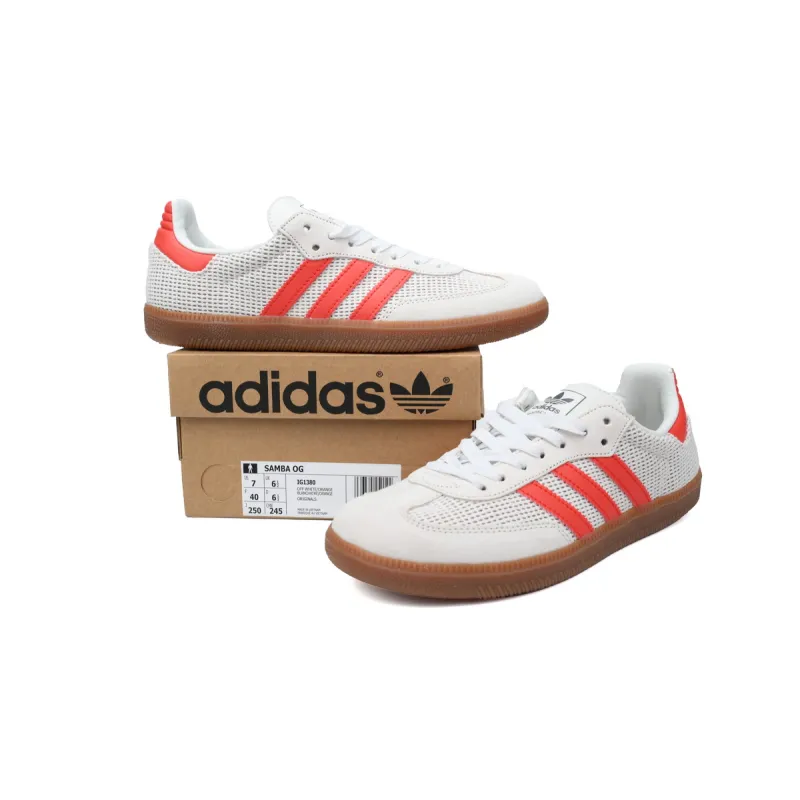  GET adidas GAT Originals Samba OG Crystal White IG1380