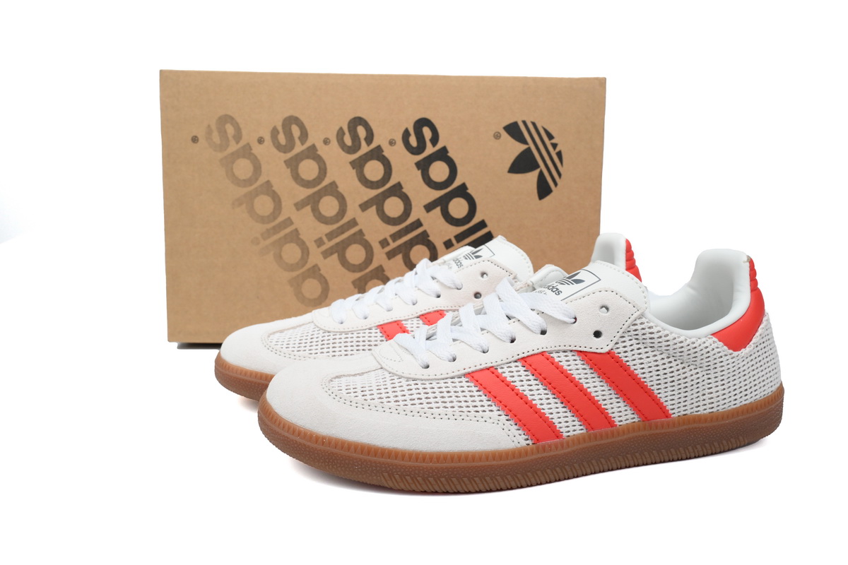 POP  adidas GAT Originals Samba OG Crystal White IG1380