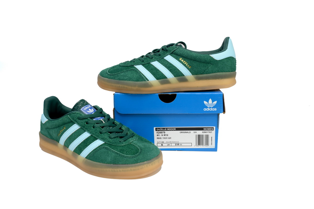 POP  GAT Buy Gazelle Collegiate Green Hazy Sky  IG9979
