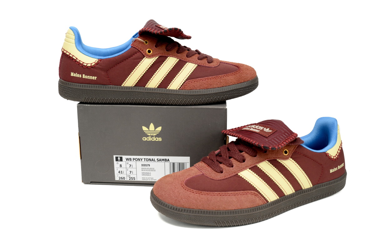 POP  GAT Originals Samba Vegan /OG Jujube Red IE0579