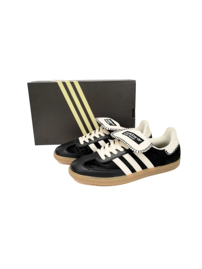 POP GAT Originals Samba Vegan /OG Black Horse Hair IE0580 02