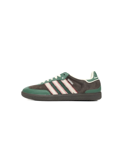 POP  GAT Originals Samba Vegan /OG Green Brown ID6022 01