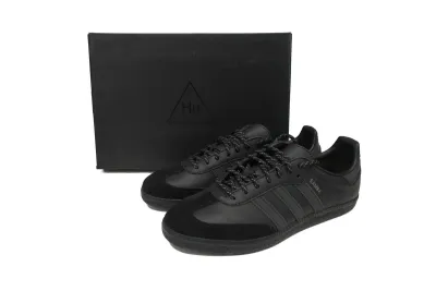 POP  GAT Originals Samba Vegan /OG Leather all Black GY4978 02
