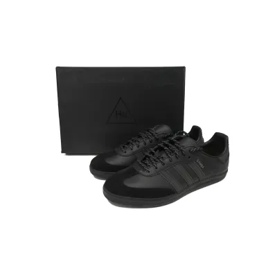 POP  GAT Originals Samba Vegan /OG Leather all Black GY4978 02