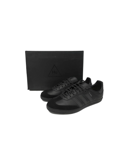 POP  GAT Originals Samba Vegan /OG Leather all Black GY4978 02