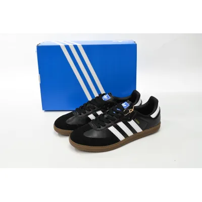  GET GAT Originals Samba Vegan /OG Black And White B75807 02