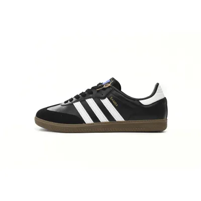  GET GAT Originals Samba Vegan /OG Black And White B75807 01