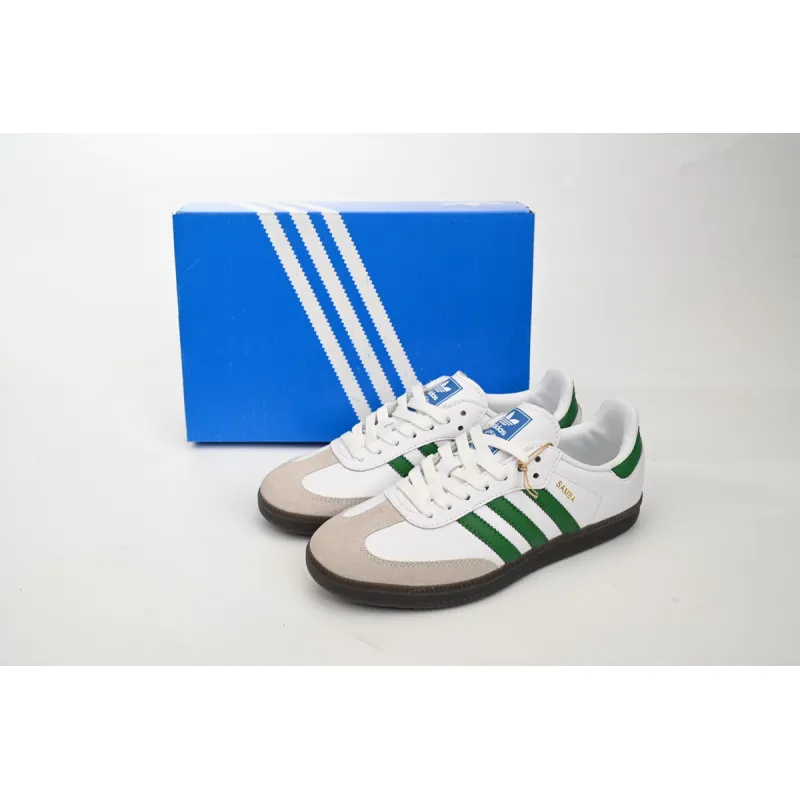 POP  GAT Originals Samba Vegan /OG Black Vintage White Green IG1024