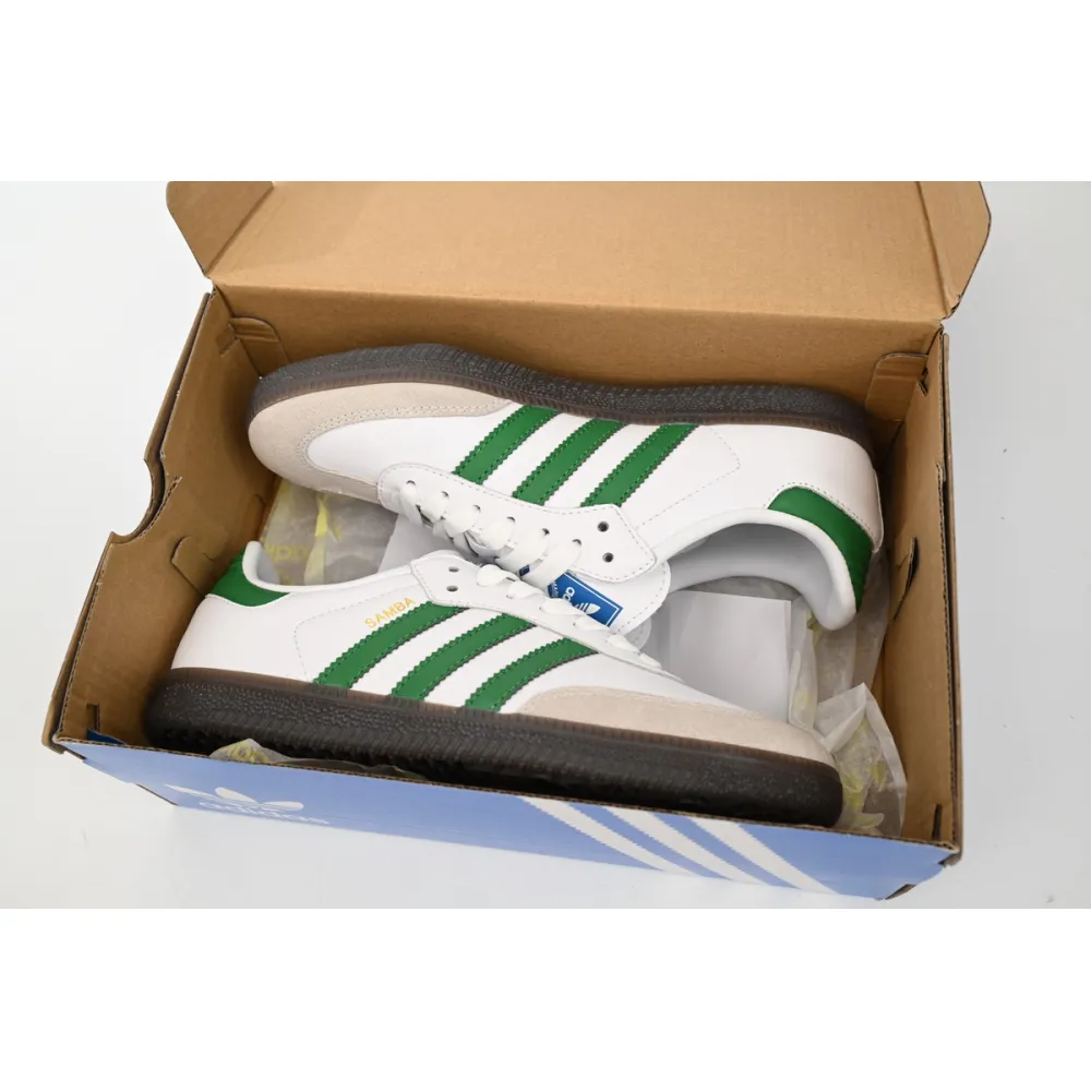 POP  GAT Originals Samba Vegan /OG Black Vintage White Green IG1024