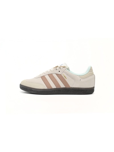 POP  GAT Originals Samba Vegan /OG Black White Powder Brown ID2047 01
