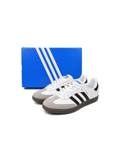 POP  GAT Originals Samba Vegan /OG Rice White Black B75806 02