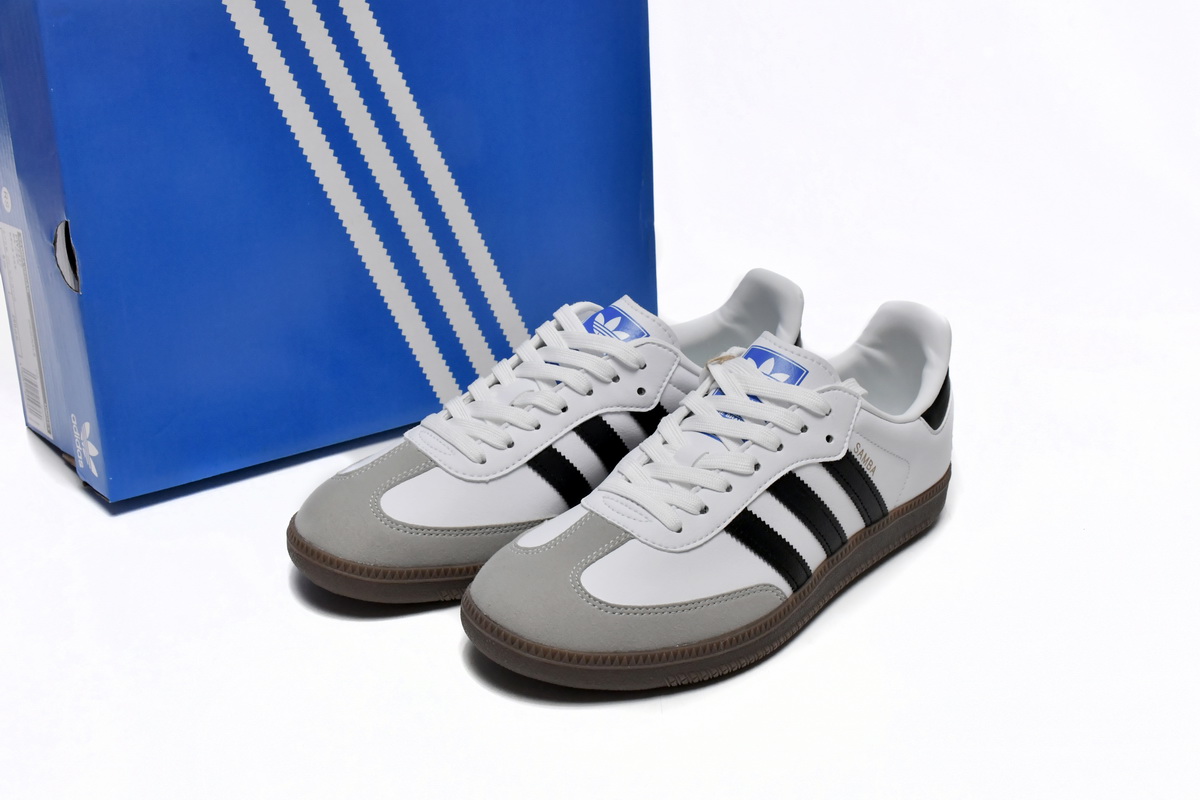 POP  GAT Originals Samba Vegan /OG White Black FW2427