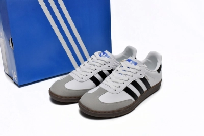 POP  GAT Originals Samba Vegan /OG White Black FW2427 02