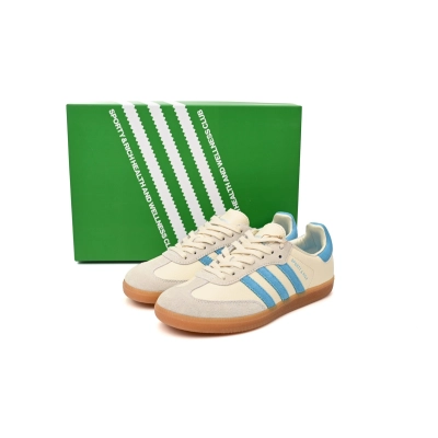 POP GAT Originals Samba Vegan /OG White Blue IE7096 02