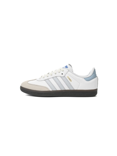 POP  GAT Originals Samba Vegan /OG White Light Blue ID2055 01