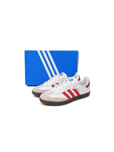 POP  GAT Originals Samba Vegan /OG White Red IG1025 02