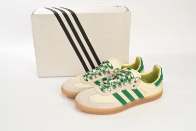 POP  GAT Wales Bonner x adidas Originals SAMBA White Green GY4344 02