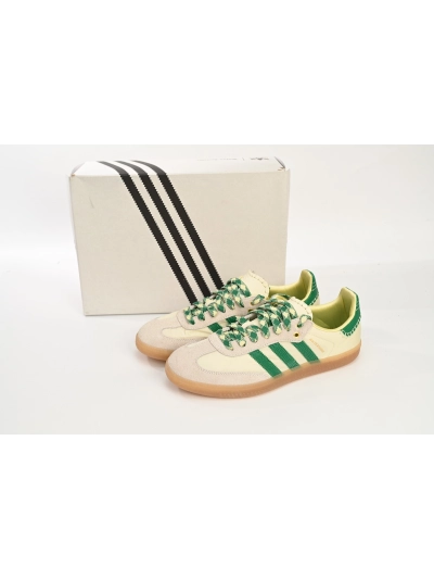 POP  GAT Wales Bonner x adidas Originals SAMBA White Green GY4344 02