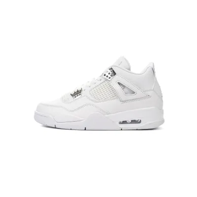 Free Shipping:PKGoden Air Jordan 4 Retro Pure Money, 308497-100 01