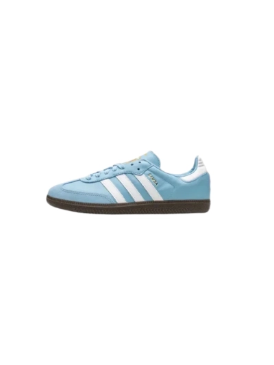 POP  GAT Adidas Samba light blue/white 01