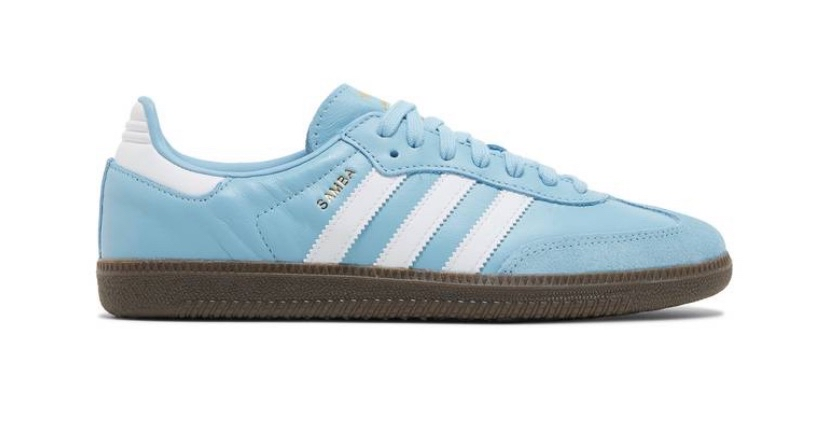 POP  GAT Adidas Samba light blue/white