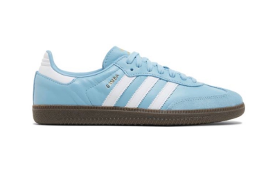 POP  GAT Adidas Samba light blue/white 02