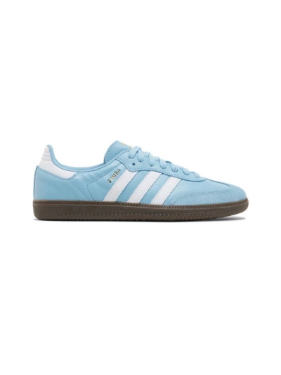 POP  GAT Adidas Samba light blue/white 02