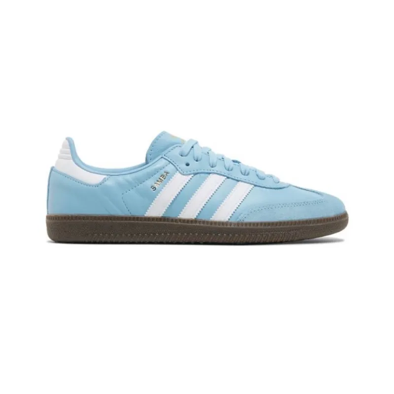 POP  GAT Adidas Samba light blue/white