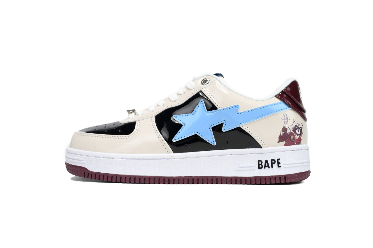 POP  A Bathing Ape Bape Sta Low Rocket Raccoon,1I73-291-906