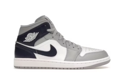 POP  Jordan 1 Mid Wolf Grey Midnight Navy, BQ6472-110 02