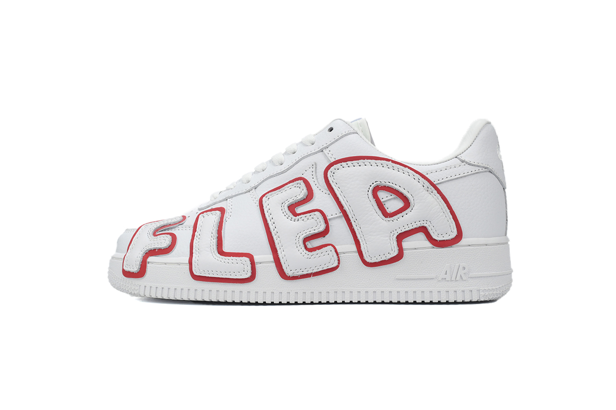 PKGoden  Air Force 1 Low Cactus CPFM Plant Flea White Red, CK4746-991