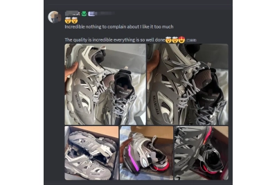 PKGoden Balenciaga Track LED Tess S.Grey 555032 W1GB7 1214 02