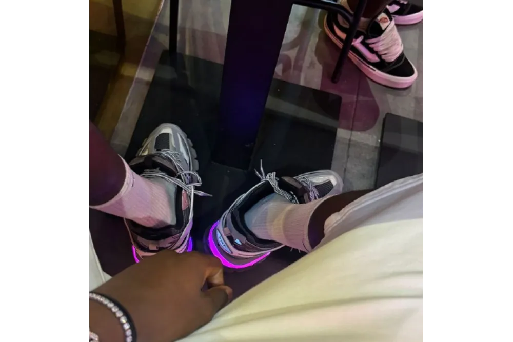 PKGoden Balenciaga Track LED Tess S.Grey 555032 W1GB7 1214