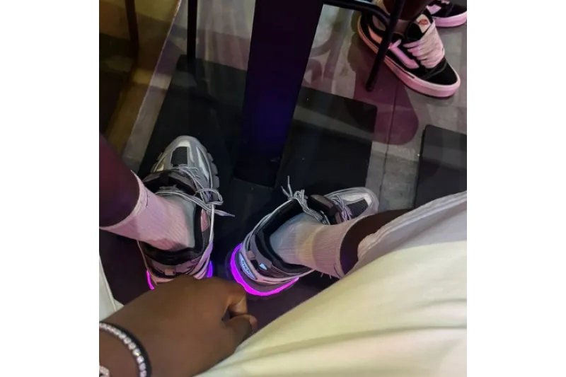 PKGoden Balenciaga Track LED Tess S.Grey 555032 W1GB7 1214