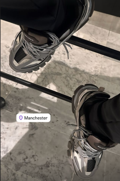 PKGoden Balenciaga Track LED Tess S.Grey 555032 W1GB7 1214