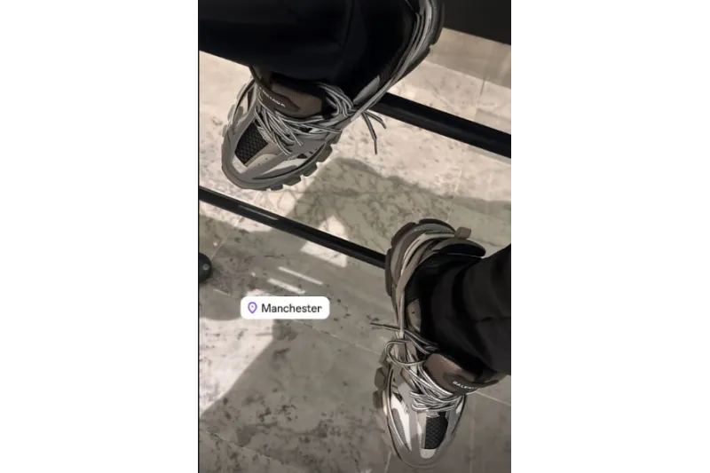 PKGoden Balenciaga Track LED Tess S.Grey 555032 W1GB7 1214