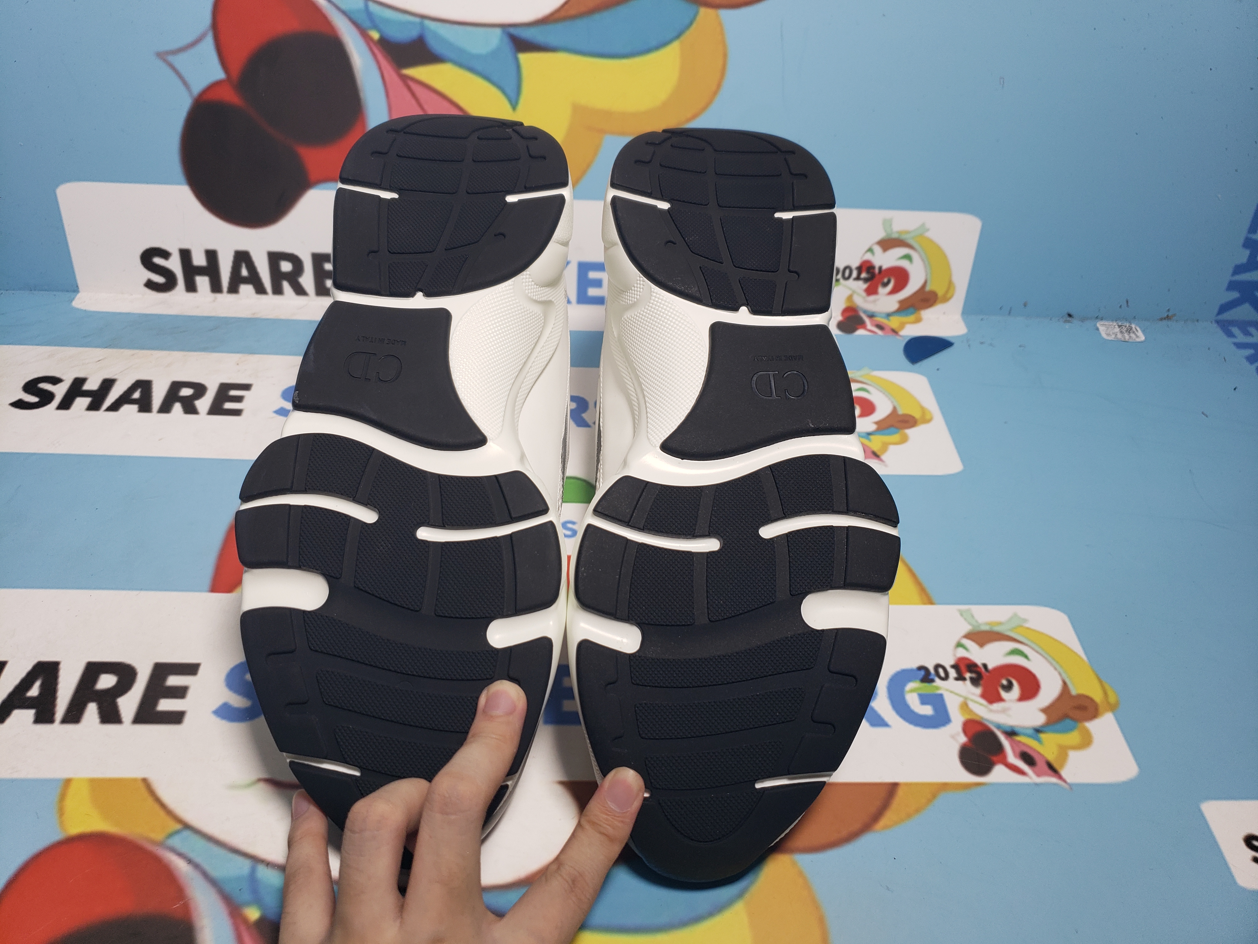 PKGoden Dior B22 Triple White Silver 3SN231YJG_H000