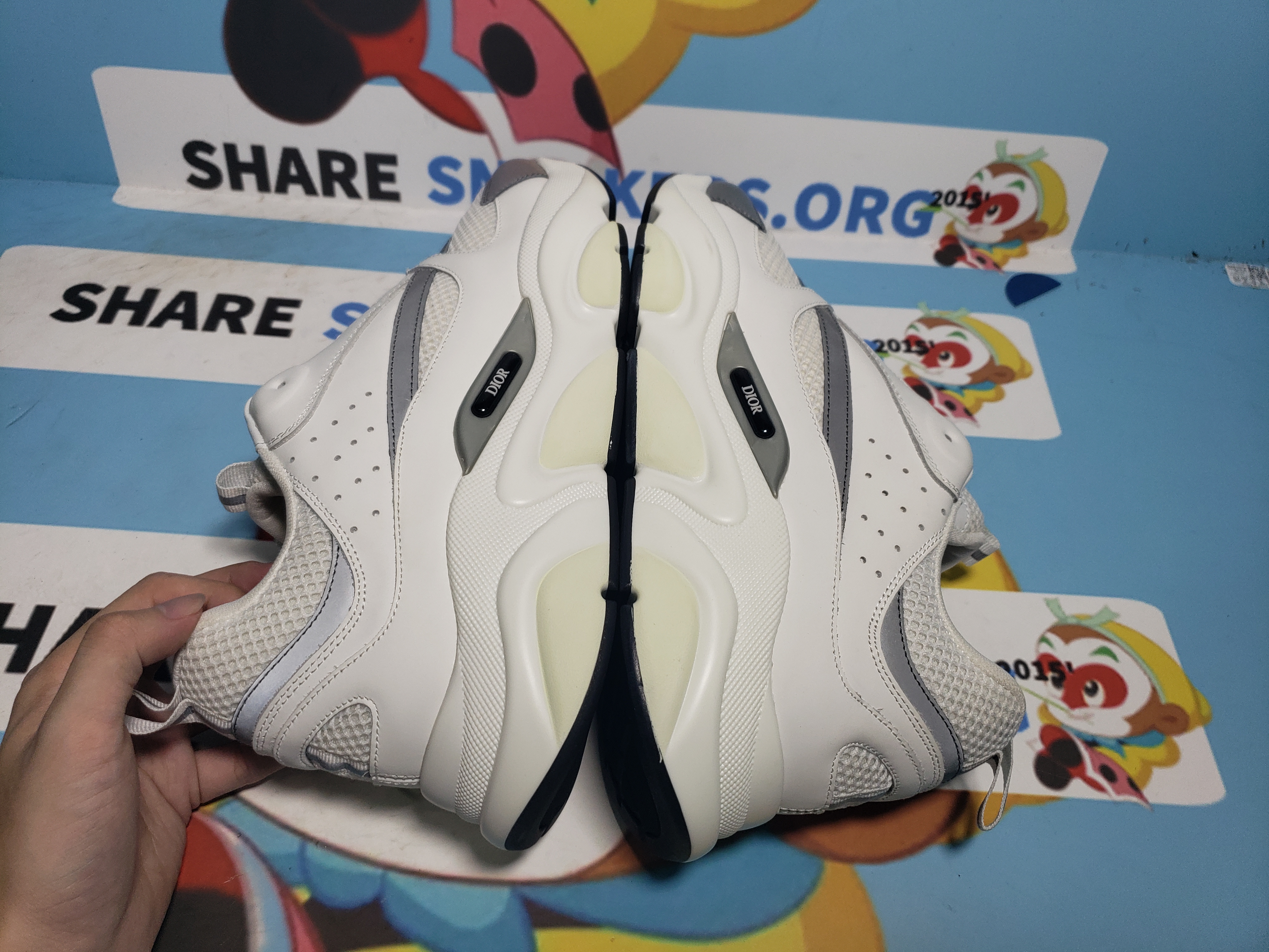 PKGoden Dior B22 Triple White Silver 3SN231YJG_H000