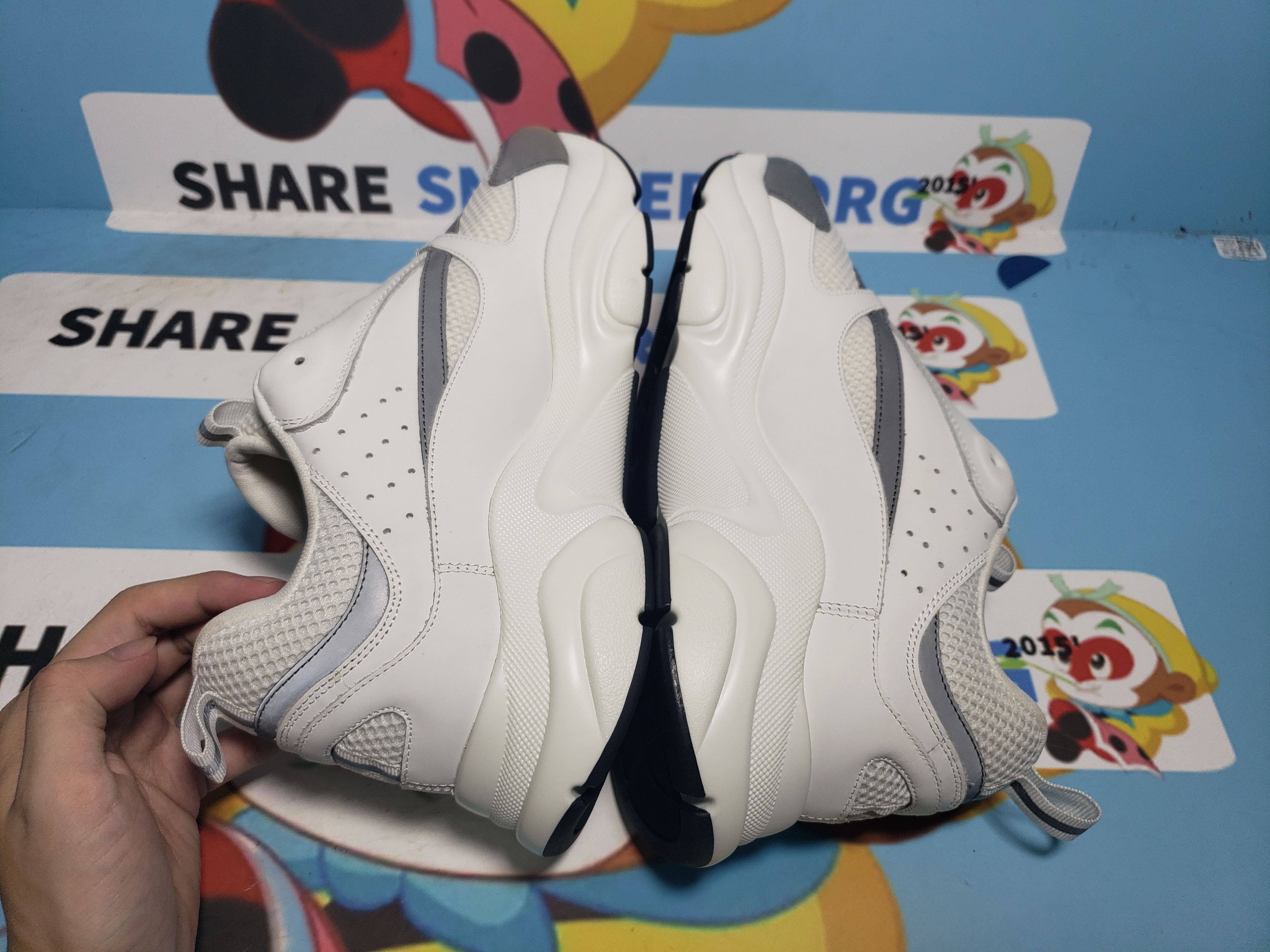 PKGoden Dior B22 Triple White Silver 3SN231YJG_H000