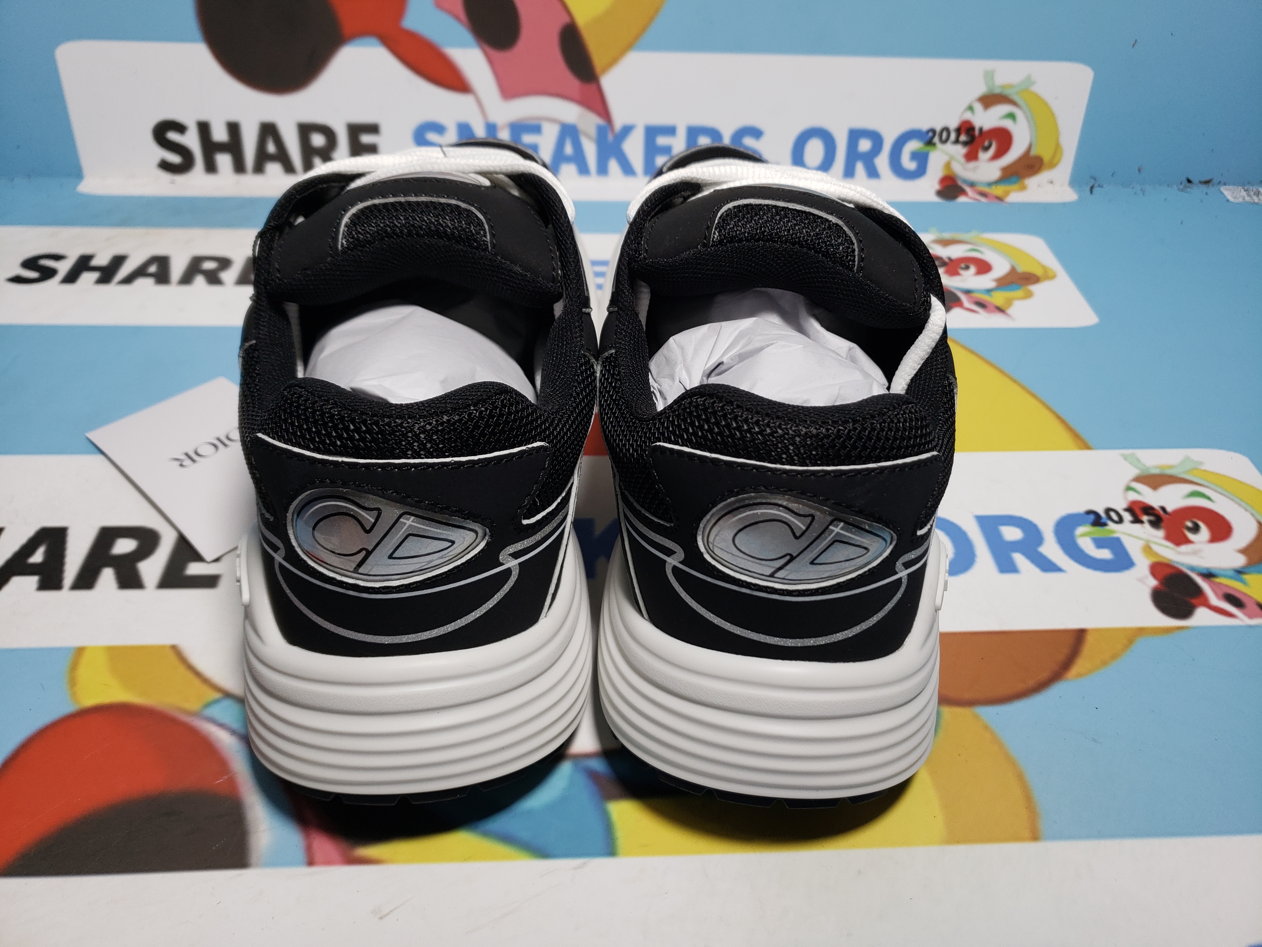 PKGoden Dior B30 Light Grey Sneakers Black Coffee Color 3SN279ZND-H969